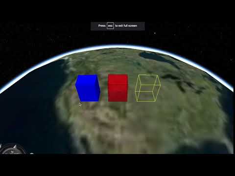 Cesium.js Orthographic vs. Perspective