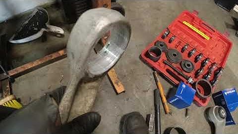 BMW thrust rod bushing replacement