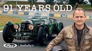 Driving a 91 year old Aston Martin race car at Le Mans! | RM Sotheby's Le Mans Auction | LM8