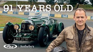 Sports Performance Driving a 91 year old Aston Martin race car at Le Mans! | RM Sotheby's Le Mans Auction | LM8