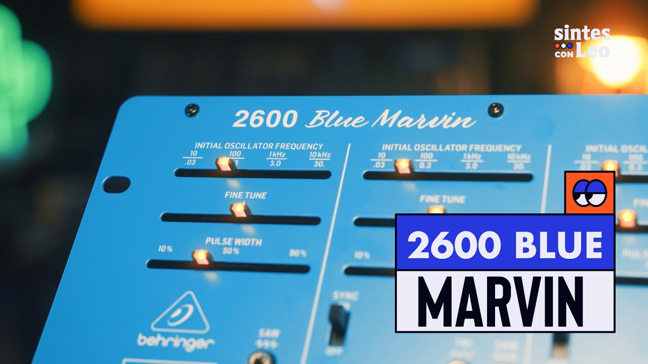 Behringer 2600 Blue Marvin - Fantástico Sintetizador! - YouTube