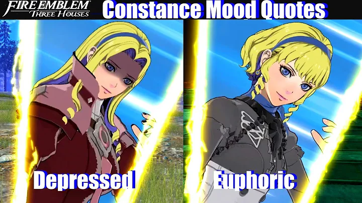 FE3H Sad Constance vs Euphoric Constance Quotes - ...