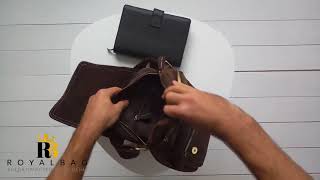 Мессенджер Tiding Bag / T1172 / Лошадиная кожа / Royalbag