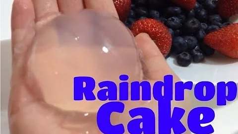 Raindrop Cake Recipe! How to Make the Perfect Raindrop/Water Mochi!