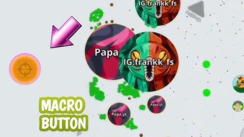 MACRO BUTTON + PRO REVENGE // AGAR.RIO MOBILE