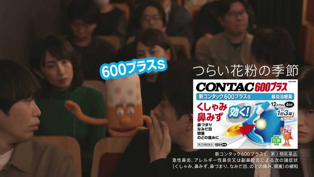 とにかく花粉のつらい症状に新コンタック600プラスs