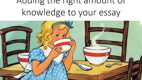 Adding the right amount of knowledge