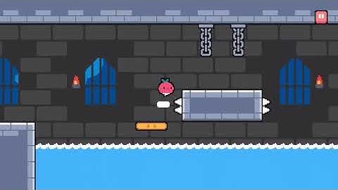 Dadish - World 4 Level 38 | iOS App Gameplay / Walkthrough