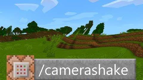 /camerashake Command Tutorial | Minute Minecraft Commands