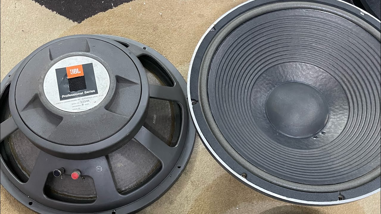 JBL 2231H ウーハー スピーカー JBL 2231H スピーカーユニット搭載 JBL