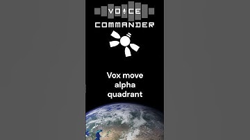Voice Commander : Vox move alpha quadrant (#shorts)