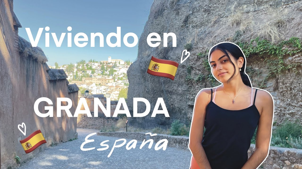 Viviendo en ESPAÑA, GRANADA vlog / caminando por la Cuesta del Rey Chico, tapas y más ...