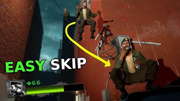 EASY No Mercy Apartment Skip - How to SKIP HALF the Map in Seconds! (L4D2 Speedrun Trick)
