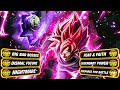 STILL THIS GOOD??? LEVEL 10 LINKS 100% RAINBOW STAR LR GOKU BLACK & ZAMASU! (DBZ: Dokkan Battle)