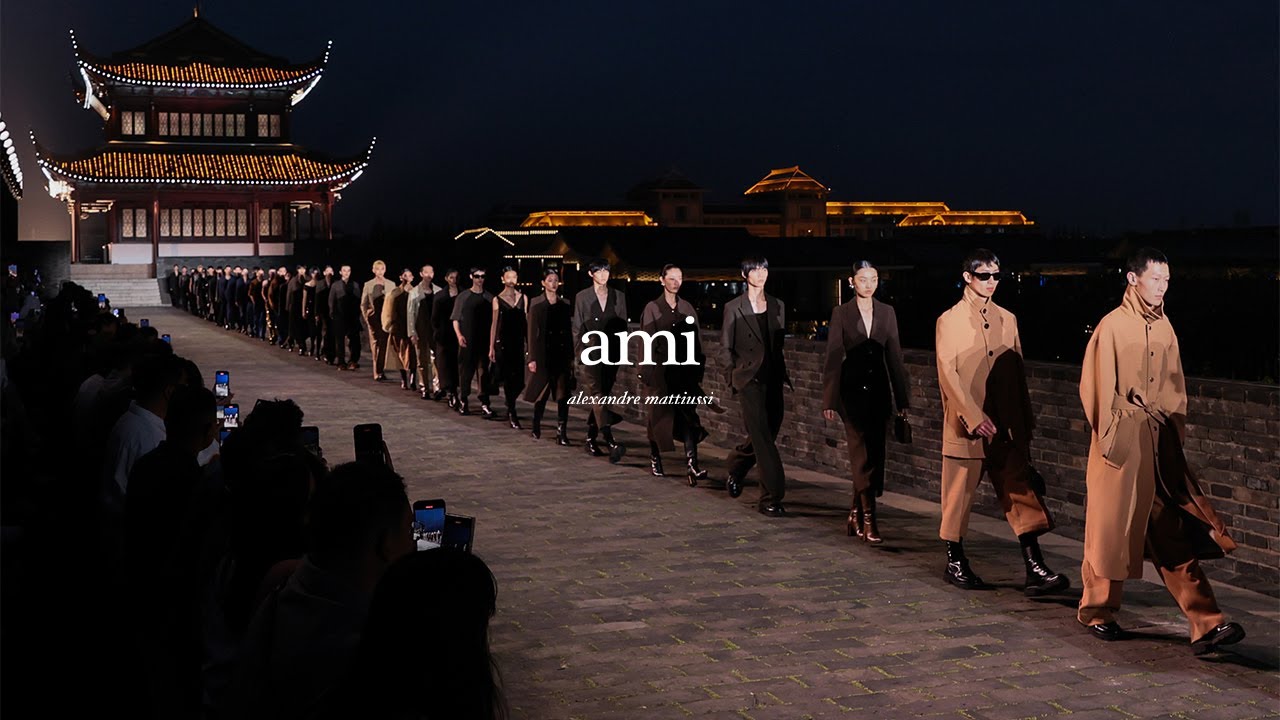 Ami Women's and Men's Fall-Winter 2024 Suzhou Fashion Show