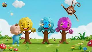 Magical Count Monkey 🐒 | Fun Counting & Learning for Toddlers | Kids Educational Video Age 1-4