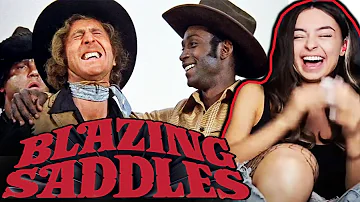 *BLAZING SADDLES*(1974) is made for me😂 Reaction & Commentary