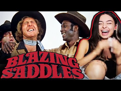*BLAZING SADDLES*(1974) is made for me😂 Reaction & Commentary