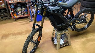 Installing a Fox 40 Float Factory GRIP2 29 on a Sur-Ron - Important Notes