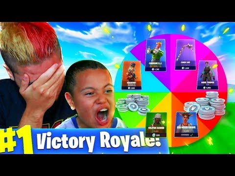 1-kill-=-1-free-spin-for-$$$-v-bucks-and-challenges-for-my-little-brother!-fortnite-spin-the-wheel