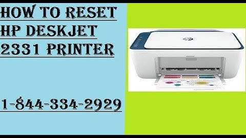 How to Reset HP Deskjet 2331 Printer | 123 HP com Setup Print Scan | HP Printer Setup #123hpcomsetup