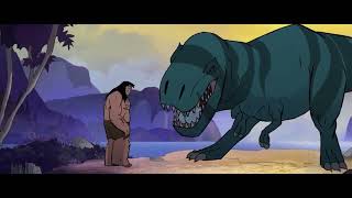 Spear & Mira try to take Fang's eggs   Primal Season 2 Episode 7