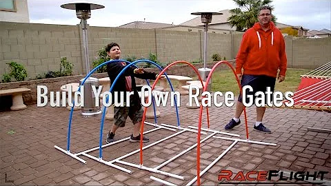 Build $7 FPV Race Gates for RaceFlight, BetaFlight and KISS