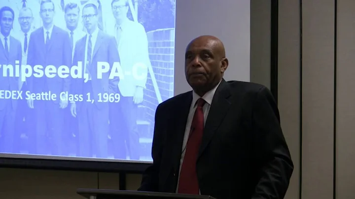 Steven Turnipseed, PA-C,  speaks during PA Week 2016