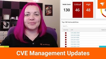 SolarWinds Observability Self Hosted 2024.4: New CVE Management Updates & Dashboard Enhancements!
