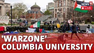 Pro Palestinian Protest LIVE | Columbia University : Pro-Palestinian Protesters Refuse To Disband