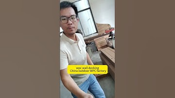 wpc wall decking  China outdoor WPC factory #wpcwalldecking