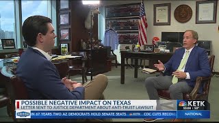 AG Ken Paxton’s antitrust lawsuit against Google could harm Texans, group of state leaders say