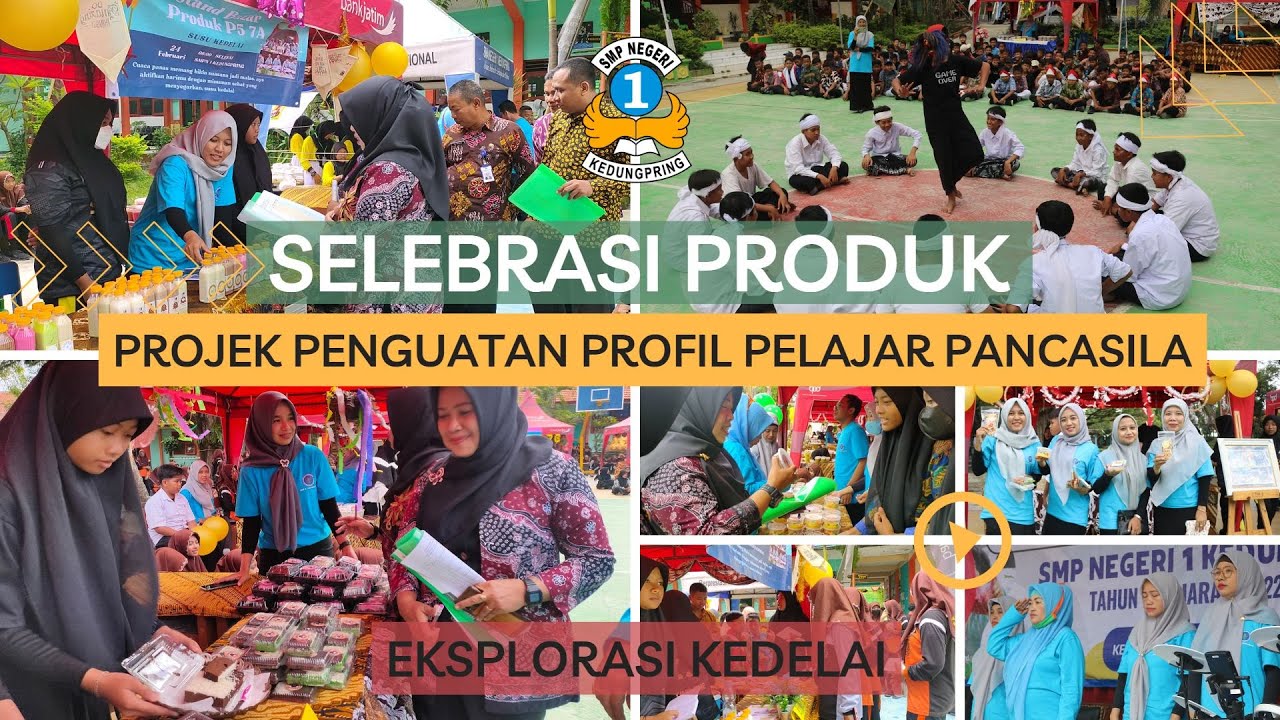 Selebrasi Produk P5 - Eksplorasi Kedelai | SMPN 1 Kedungpring