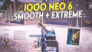 iQOO Neo 6 Smooth + Extreme BGMI Test 2023 ?? | iQOO Neo 6 After BGMI Update 2.5