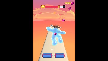 Blob Runner 3D lvl 66 Gameplay #shorts