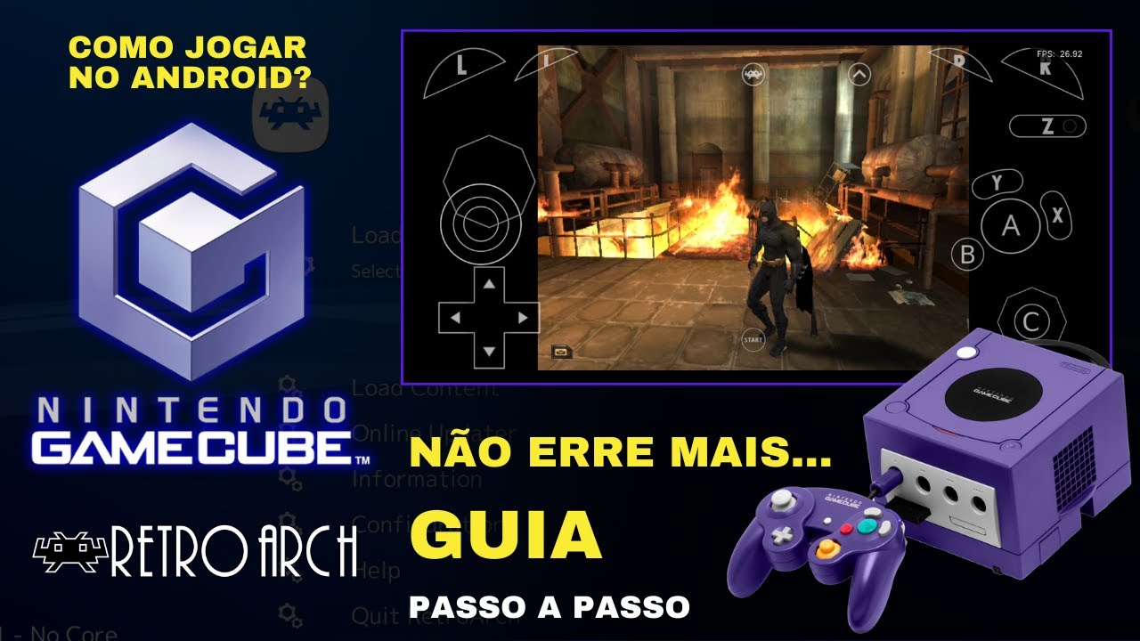 Como Jogar Nintendo GameCube no Android com Retroarch (Guia Passo a Passo)