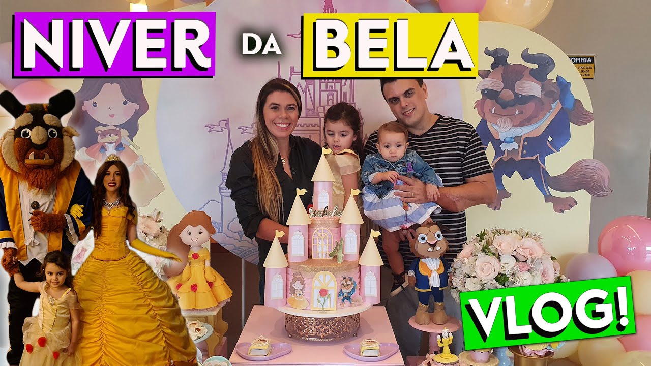 VLOG DA FESTA DE ANIVERSÁRIO DA ISABELA !