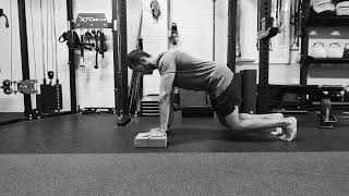 Offset Bear Plank