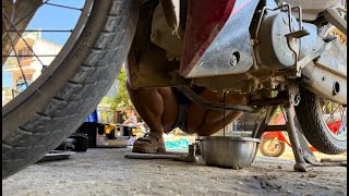 Talented 18-Year-Old Girl Repairs And Restores Automatic Clutches Of Motorbikes