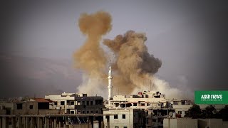 Regimes Airstrikes, Barrel Bombs Pound Eastern Ghouta