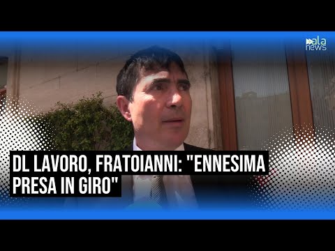 Video Dl Lavoro, Fratoianni: Ennesima presa in giro nei confronti dei lavoratori