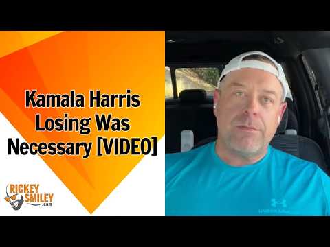 Kamala Harris Losing Was Necessary