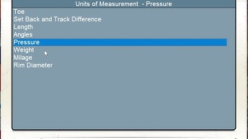How to Customise Measurement Units on a Bright 3D Wheel Aligner