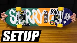 SKATEBOARD SETUP