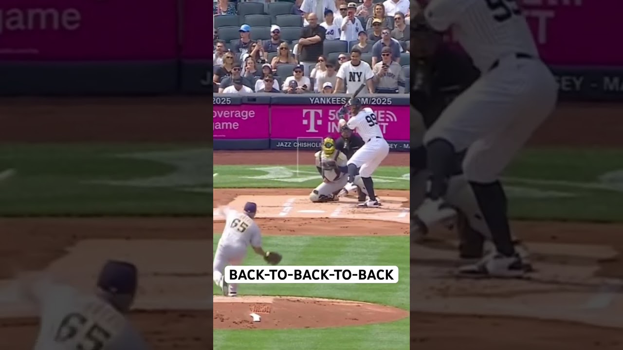 PAUL GOLDSCHMIDT, CODY BELLINGER, AND AARON JUDGE GO BACK-TO-BACK-TO-BACK!!!!!!