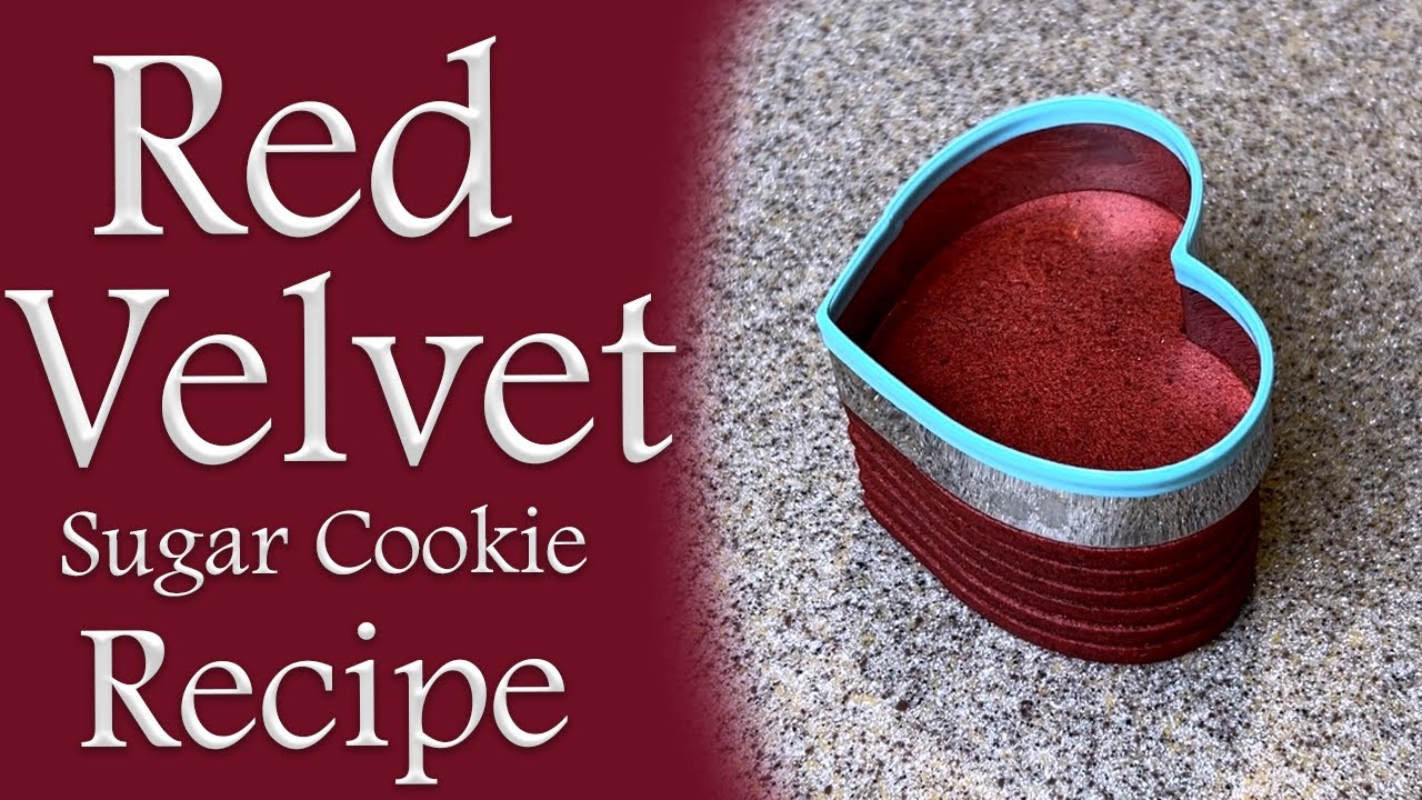 Часть 1: Пошаговый рецепт приготовления сахарного печенья «Красный бархат», которое не растекаетс...