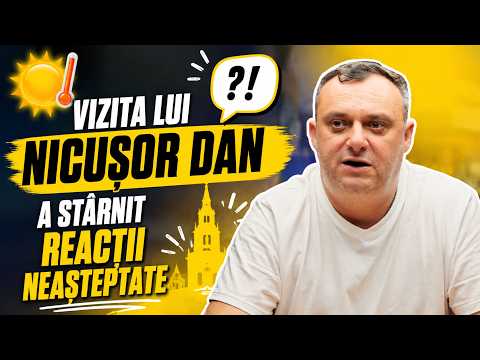 Vizita lui Nicușor Dan a stârnit reacții neașteptate