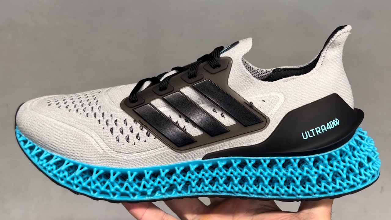 Avenirです！ Adidas Ultra 4DFWD Wonder Silver Lucid Cyan Running Shoes