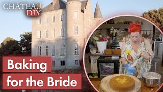 Celebrity Angel Strawbridge Bakes a Wedding Victoria Sponge | Escape To The Chateau DIY Wealth