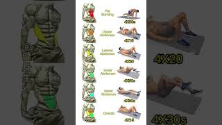 six pack exercises at home|six pack abs kaise banaye| six abs workout at home|#sixpack #shorts screenshot 4